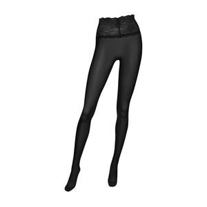 NWT Wolford Fatal Lace Tights XS Black